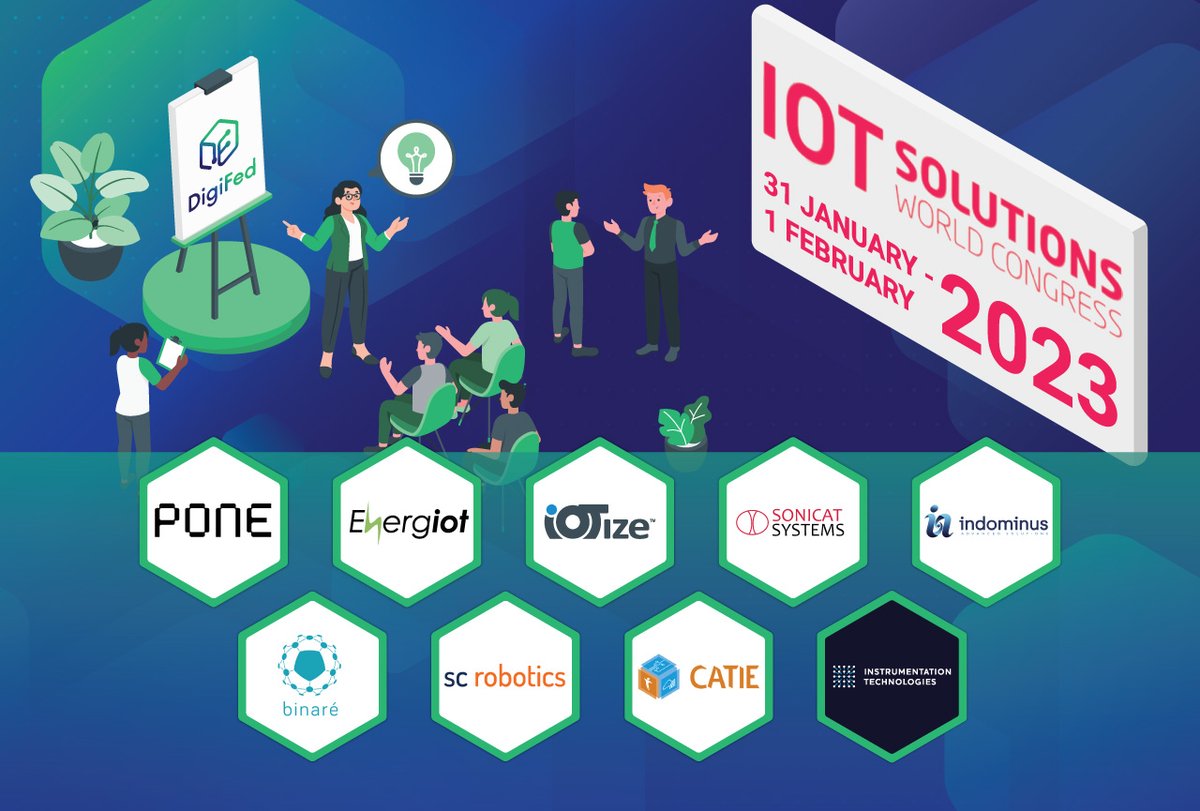 DigiFed (@digifed) on Twitter photo <a href="/DigiFed/">DigiFed</a> will be at IOT Soutions World Congress 2023 in Barcelona, from 31 January-2 February.
Meet us at our stand and check out 9 out of 44 supported SMEs' prototypes.
👉 More info and registration registration.firabarcelona.com/#/tickets/sele…
#IOTSWC23 <a href="/Fira_Barcelona/">Fira Barcelona</a> #H2020 #innovation #IOT <a href="/DigiFed/">DigiFed</a> will be at IOT Soutions World Congress 2023 in Barcelona, from 31 January-2 February.
Meet us at our stand and check out 9 out of 44 supported SMEs' prototypes.
👉 More info and registration registration.firabarcelona.com/#/tickets/sele…
#IOTSWC23 <a href="/Fira_Barcelona/">Fira Barcelona</a> #H2020 #innovation #IOT