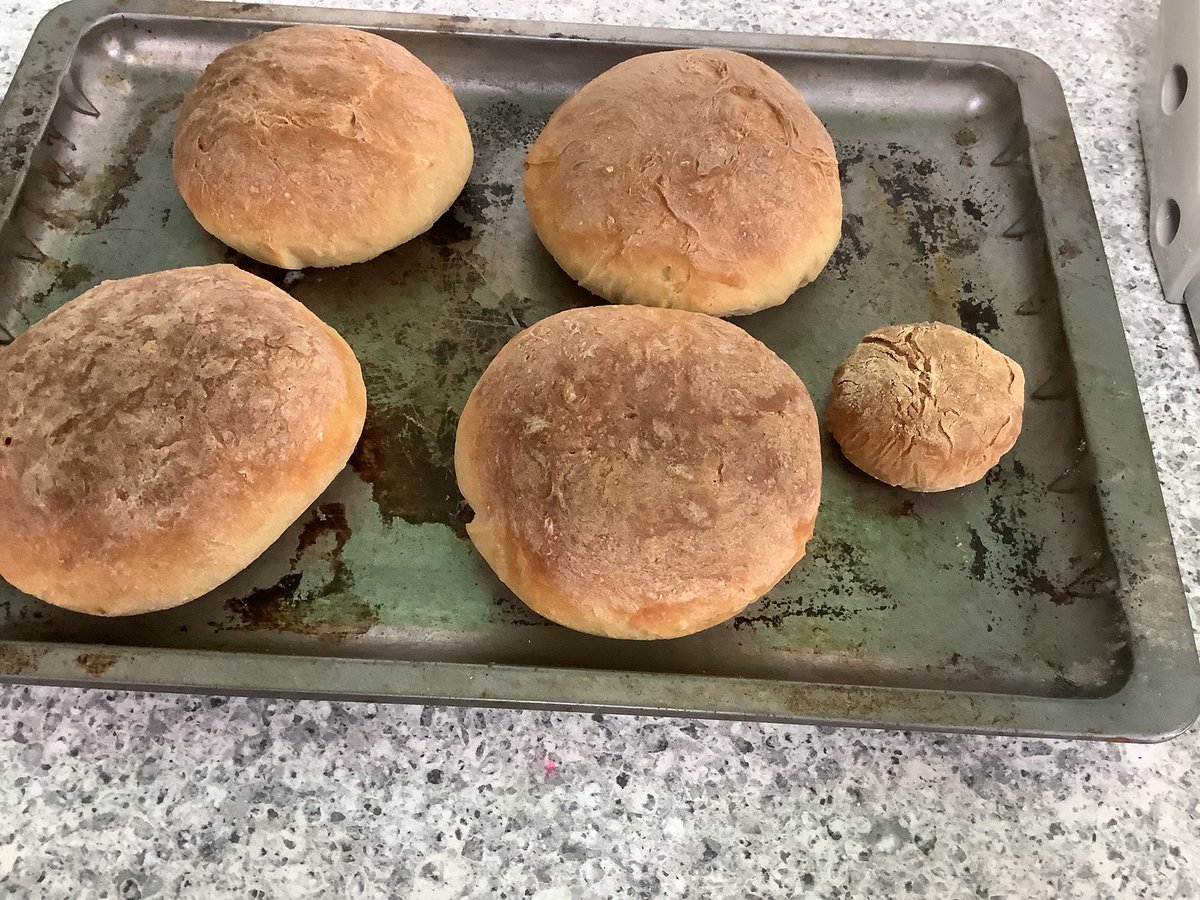 SomersEYFS's tweet photo. We have been reading the story of The Little Red Hen. In the story, the hen makes bread from the wheat she grows. Fortunately, we had a bit more help with our bread making…! Yum yum! #teamsomers #eyfs https://t.co/LM3ciN9Vj2