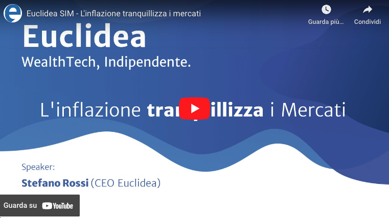 In questo video Stefano Rossi, Amministratore Delegato di Euclidea SIM, spiega come le comunicazioni della FED abbiano iniziato a confermare aspettative di inflazione in calo.

Guardiamo insieme il video su: magazine.euclidea.com/inflazione-tra…