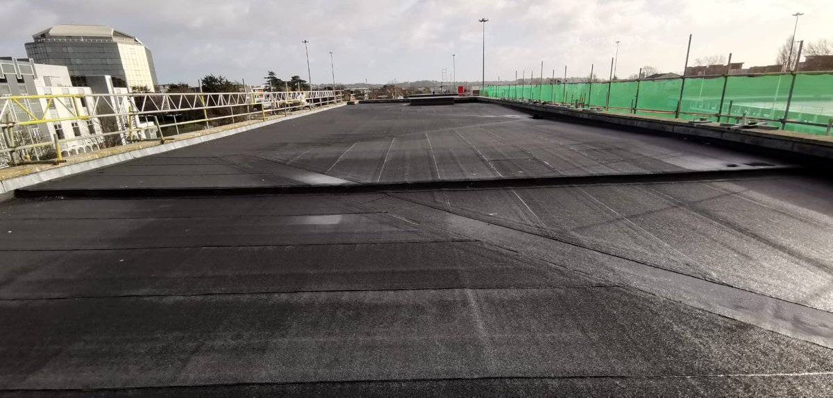 Nwb100's tweet photo. The Dolphin Center Poole
•Roof works now complete
•Internal fit out works starting to take shape, M&amp;E installation, partitioning and resin flooring https://t.co/oF3yV72QT9