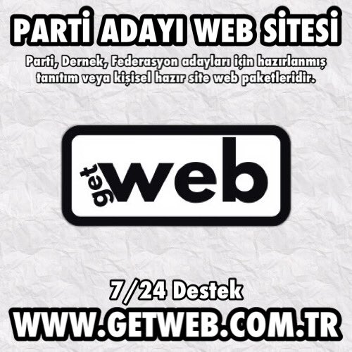 getweb_com_tr's tweet image. Getweb ülkemize hizmet etmek isteyenleri unutmadı. Siyasi parti adayı, dernek başkan adayı veya federasyon birlik başkan adayları için ideal hazır site web sitesi şablonlarını resmi web sitemiz getweb.com.tr ‘den inceleyip, sipariş oluşturabilirsiniz. 

#getweb #parti
