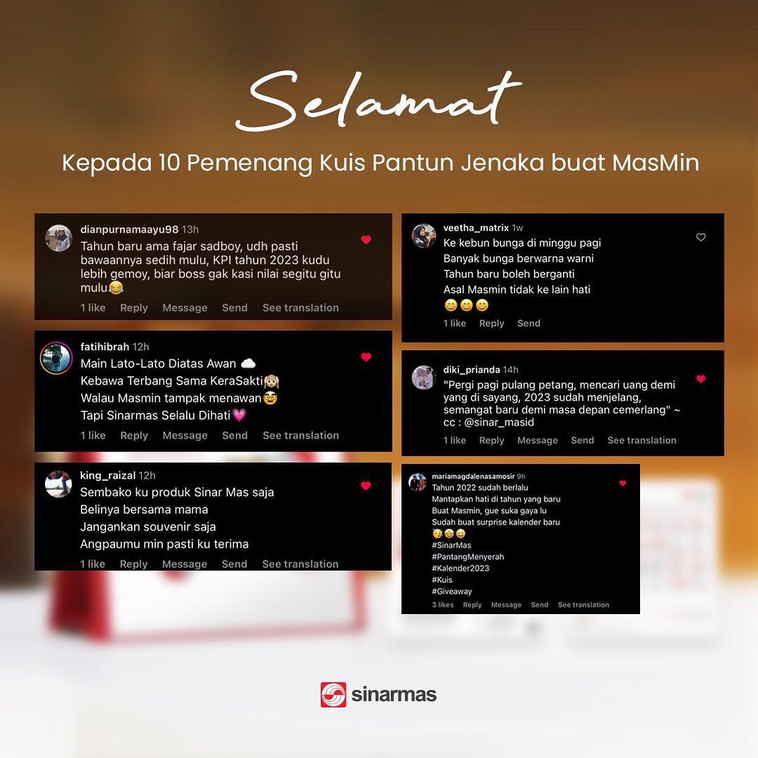 Sinar Mas tweet media