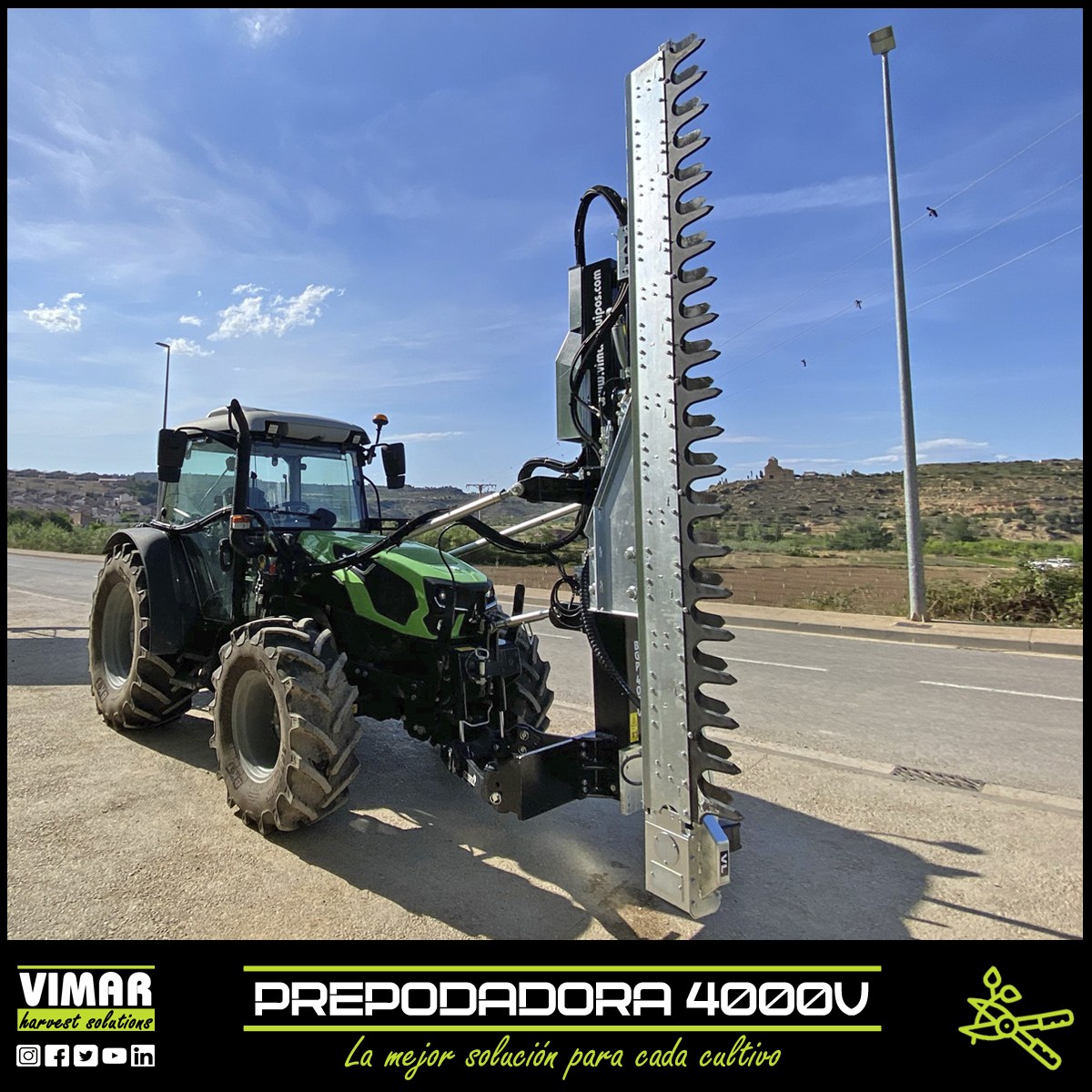 vimarequipos's tweet photo. ✂️🌳 Prepodadora de doble corte de cuchillas Vimar 4000V.
👌La calidad del corte es lo más importante. Un corte limpio y sano evita gran cantidad de enfermedades y cicatriza en menos tiempo.
📞Llámanos al 978898811.
#prepodadoravimar4000V #poda #pruning #prepoda #vimarequipos https://t.co/IUZQZg5nKP