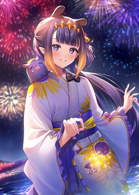 ホロライブ浴衣テーマ合同誌『夏日の花火』に参加させていただきました!私はNinomae Ina'nis(一伊那尓栖)ちゃんを担当させていただきました通販情報はこちら:どうぞよろしくお願いいたします! 