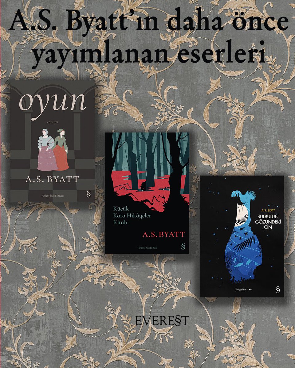 EverestKitap's tweet photo. umutsuzluk, başarı ve başarısızlık gibi kimi zaman birbirine eşlik eden kimi zaman birbirine zıt temalar bu eserde ustalıkla iç içe geçiyor.
Çeviri: Püren Özgören
#ASByatt #Byatt #BahçedekiBakire #FredericaDörtlüsü #EverestYayınları https://t.co/dFkguQnwsU