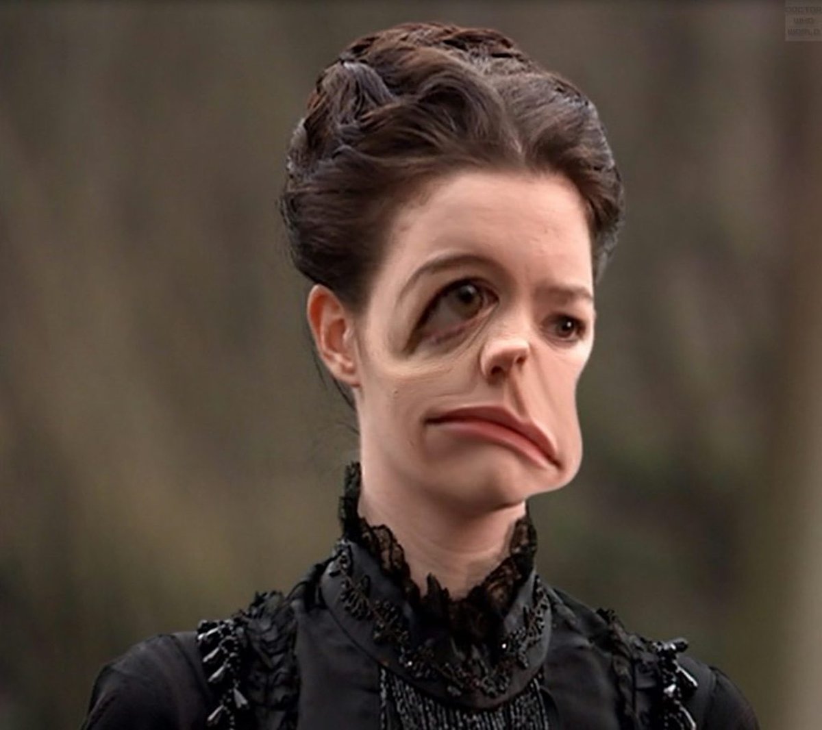 everydwchar's tweet image. Evangelista 

A member of the expedition into the Library in the 51st Century, she was a victim of the Vashta Nerada. Her initial transfer into the library hard drive failed, leaving her deformed but far more intelligent than she had been in life. She helped Donna escape.