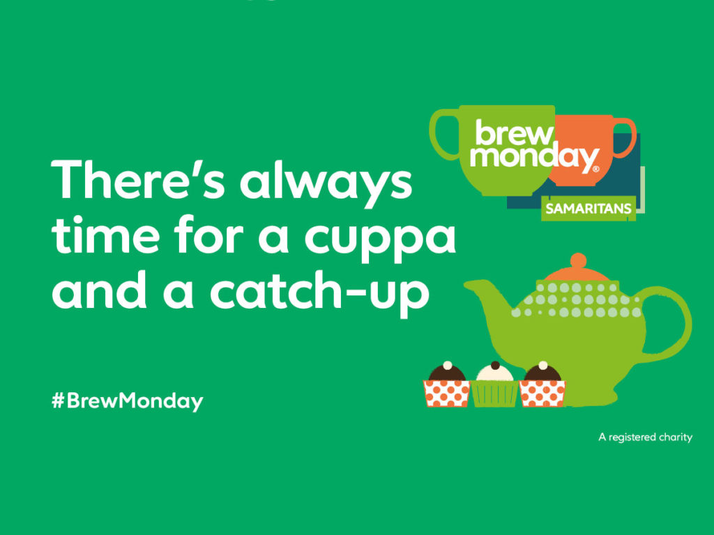 stjamesmp's tweet photo. The third Monday in January is sometimes referred to as ‘the most difficult day of the year’. The Samaritans are stopping the myth about ‘Blue Monday' and instead starting a conversation over a brew! ​Encouraging people to reach out and connect with friends and loved ones. https://t.co/96KjTIcZWY