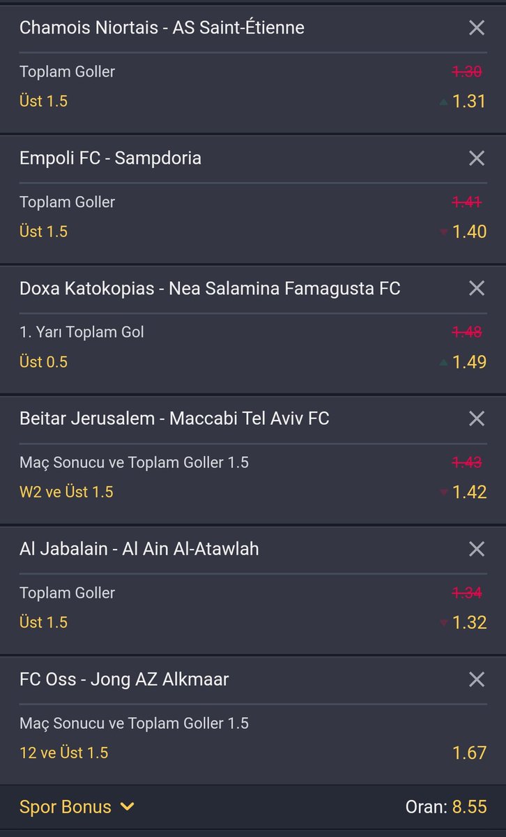rollingtime31's tweet photo. Günün kuponu 👍
#Galatasaray #Fenerbahce #besiktas #Trabzonspor #Hatay #bahis #mackolik https://t.co/10mX2zmaAJ