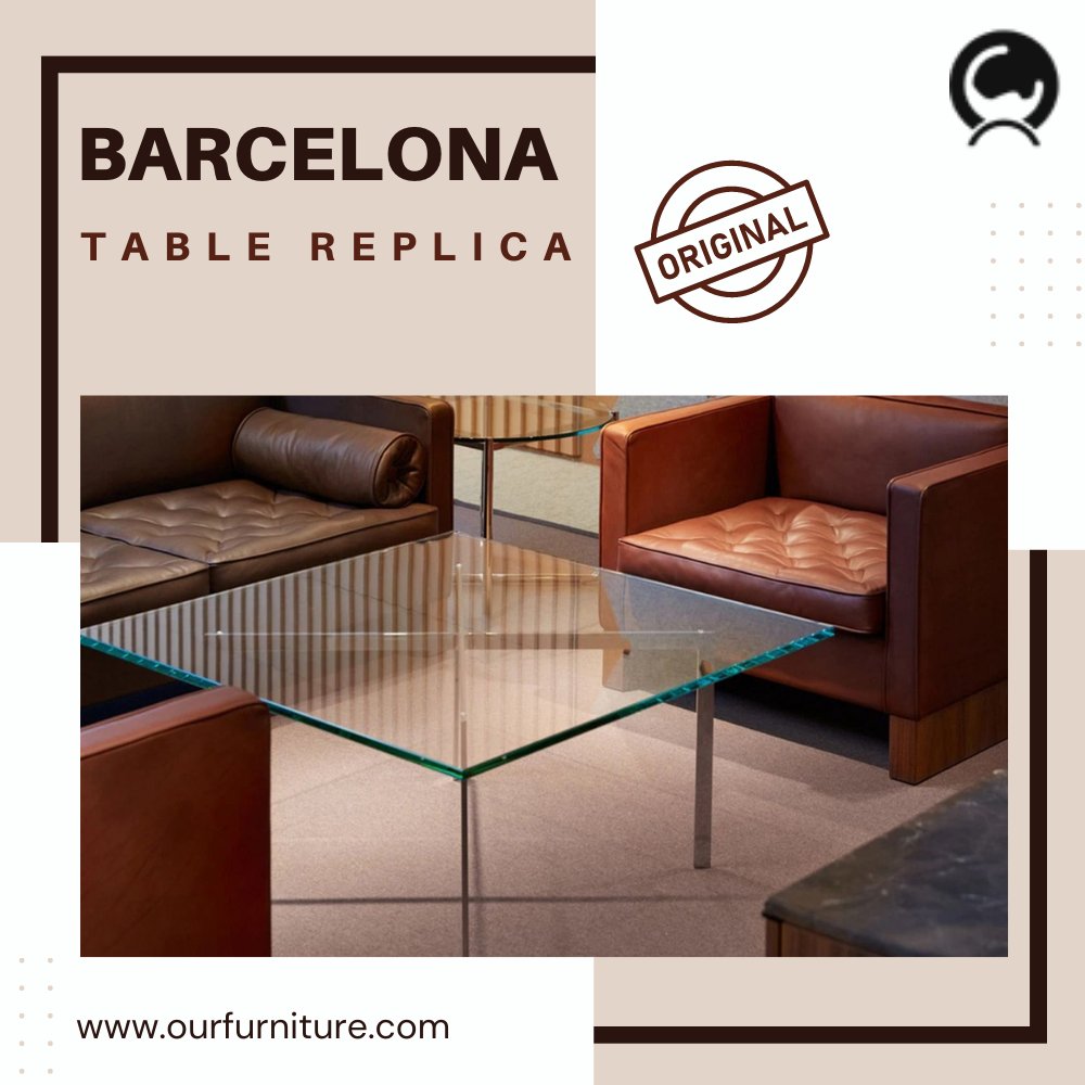 OurfurnitureC's tweet photo. The Barcelona Tables are the perfect addition to our Barcelona Collection.
Browse Now - https://t.co/hcghYJg2hp
#ourhome #furniture #modern #home #ourfurniture #interiordesign #homedecor #furniturestore #furnituresale #homefurniture #BarcelonaTables #table #mirrortable https://t.co/ME5bSXzUFN