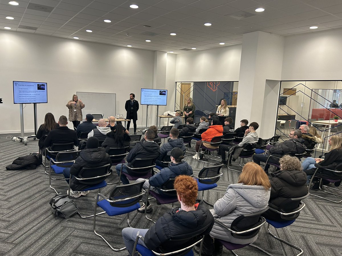 TonyBellew's tweet photo. Open day for people looking to get into full time employment @WDGU_SEE at the @TLFtweet #HelpingOurOwn #MakingADifference https://t.co/BeuTsbF2un