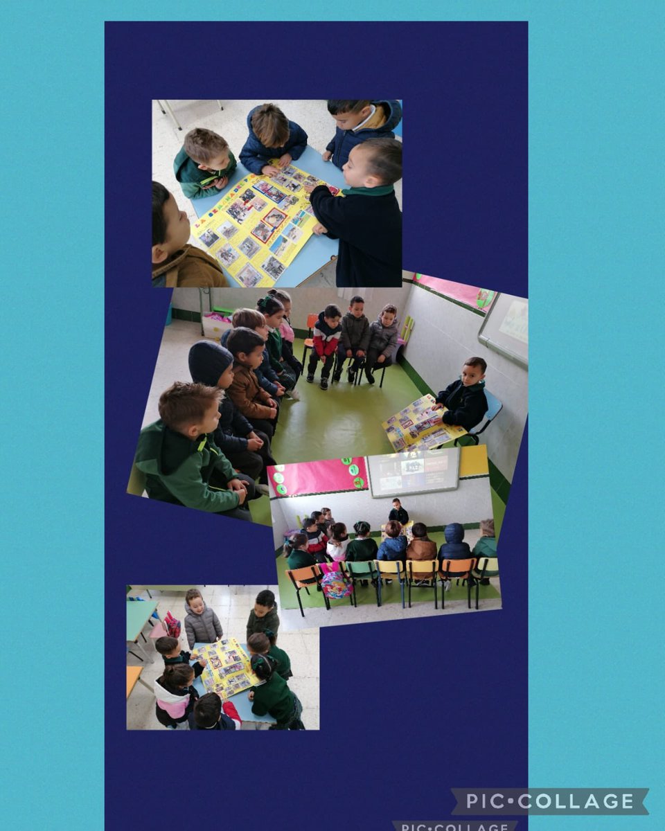 Seguimos con nuestro proyecto: " El protagonista de la semana", en el que nuestro compañero nos cuenta con mucha alegría, sus aficiones⚽, los lugares más bonitos a los que ha ido🦁🐒, además en la mejor compañía, rodeado de su familia👨‍👩‍👦‍👦 y su hermano mayor.