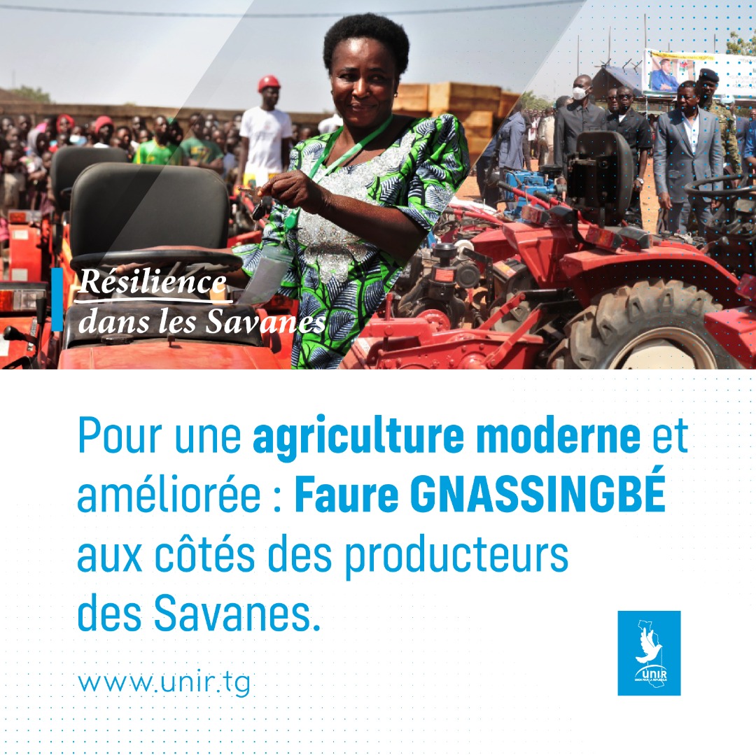 UnirTgOfficiel's tweet photo. Pour une agriculture moderne, @FEGnassingbe aux côtés des producteurs agricoles à Dapaong
Actualités, Economie, Politique, Societé

➡️ https://t.co/65RuAeIWKv

#Togo #unir #TgTwittos https://t.co/hlPXd1qmki