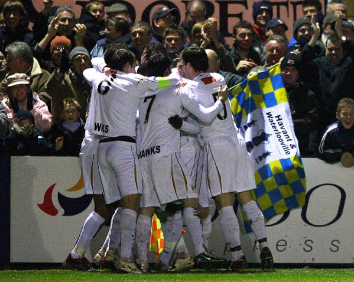 HWFCOfficial's tweet photo. 1️⃣5️⃣ YEARS AGO!

On this day in 2008, we beat @SwansOfficial 4-2 in a @EmiratesFACup third round replay, sending us to Anfield to face @LFC!🤩

#HWFC https://t.co/cB0g5M8Jgf