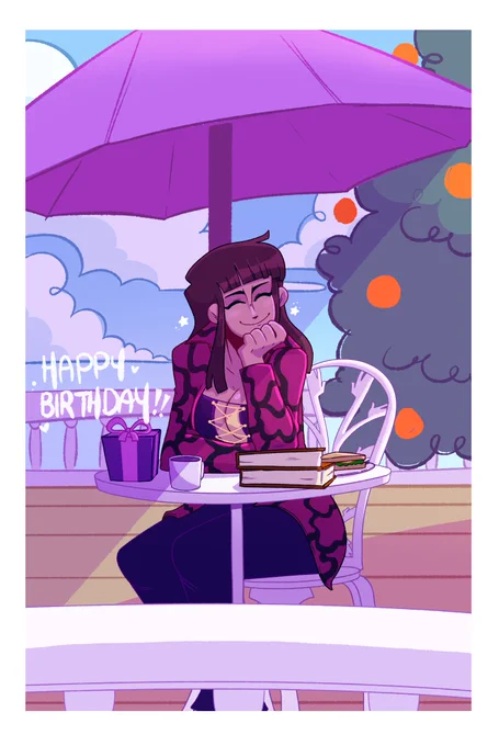omg happy birthday  !!!!  it's nico robin time 