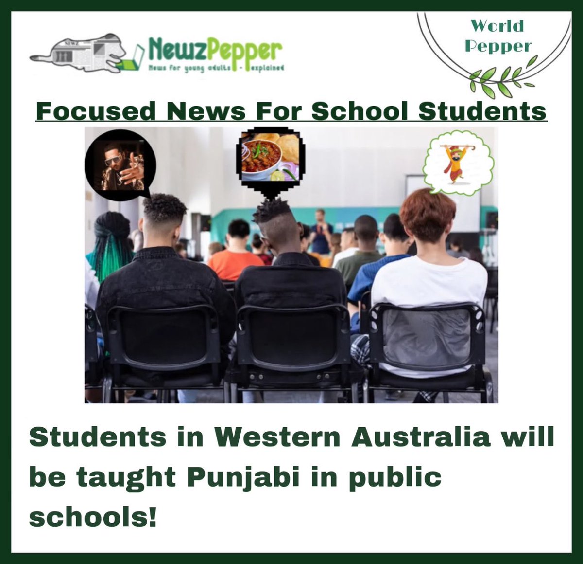 To read the full article, visit
newzpepper.com!
#indianschools #news #newsupdate
#newspaper #dailynews #dailynewspaper
#follow #instadaily #instagram #australia
#westernaustralia #language #education
#australiagram #punjabi #punjabilove
#australiaeducation