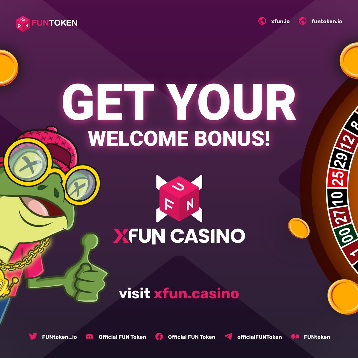 FUNtoken_io's tweet image. It’s Monday #FUN #Token fam. Are you ready for the upcoming week?

Relieve the pressure and have some fun at the #XFUN #Casino. 🎲 We have a Welcome Bonus for every new member and many fantastic games, even for the pickiest.

Check it out now at xfun.casino
