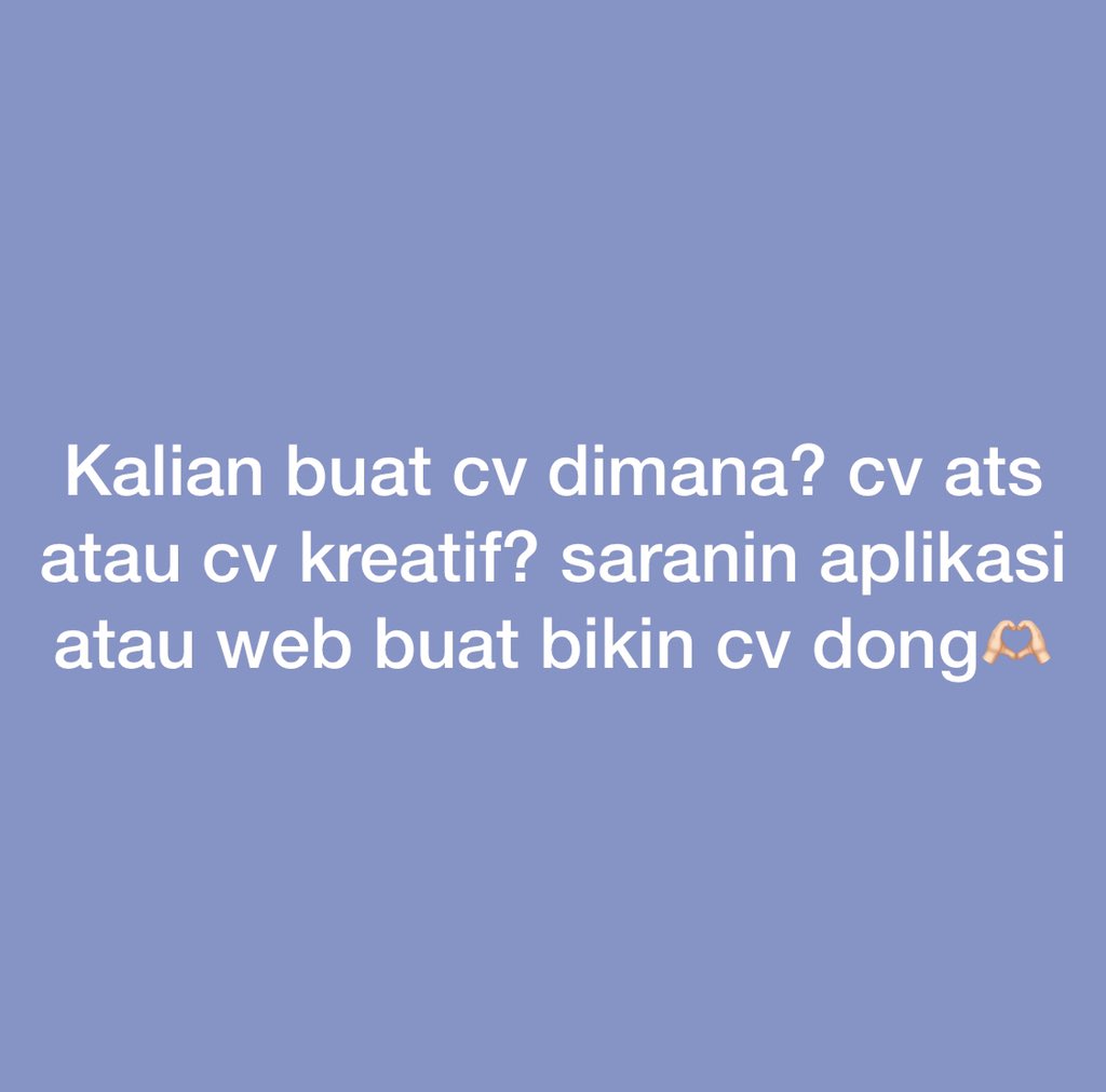 worksfess's tweet photo. work! aku lagi mau benerin cv nih https://t.co/E7MfrkApjI