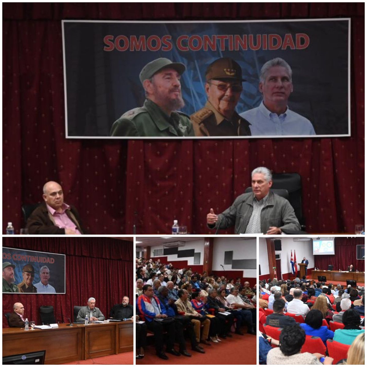 Enfocados en lograr un 2023 mejor se evalúan las potencialidades de cada territorio en reuniones encabezadas por <a href="/DiazCanelB/">Miguel Díaz-Canel Bermúdez</a> con la máxima de que "... hay mucho por hacer, pero eso hay que asumirlo con decisión, con deseos, sabiendo que vamos a triunfar". Para #JuntarYVencer