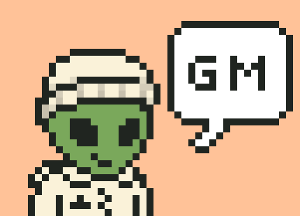 SolAlienClub's tweet image. Rise and shine 

Gm ☕