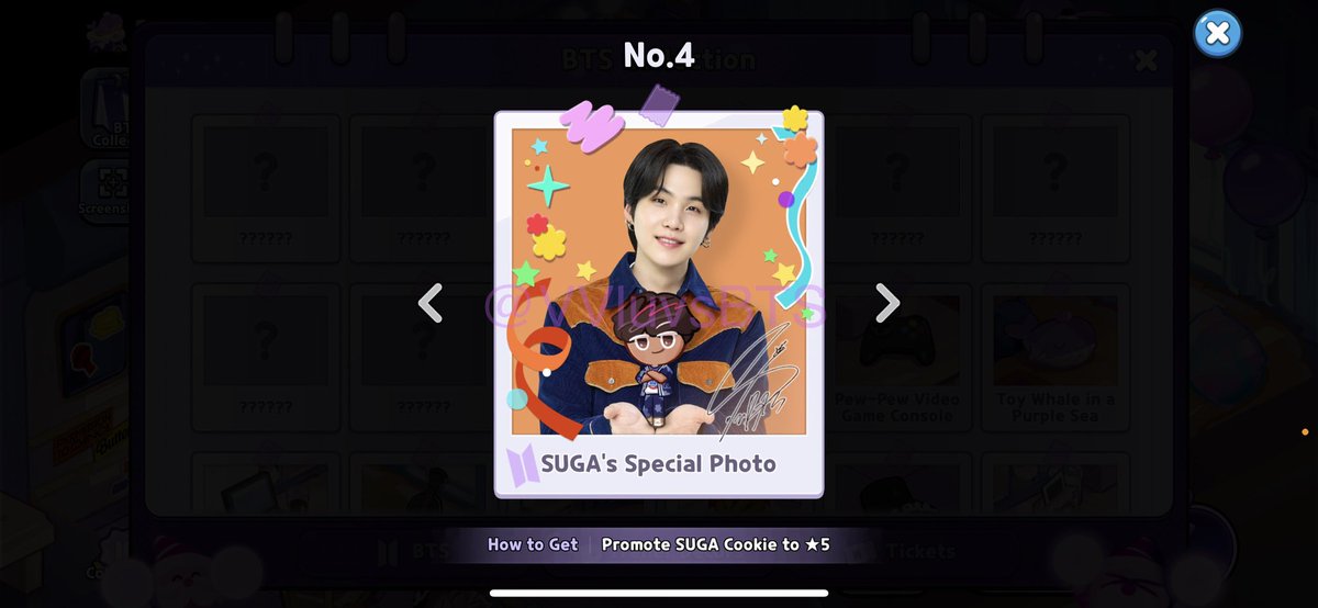 VVluvsBTS's tweet photo. Tell my why I just found out that you have to level up all the member to 5stars to get this 😭😭😭 I am never going to finish before the ends 😭😭😭

#BTSArmy #cookierun #cookierunkingdom #COOKIERUNXBTS #btsxcookierun https://t.co/VDInRia09n