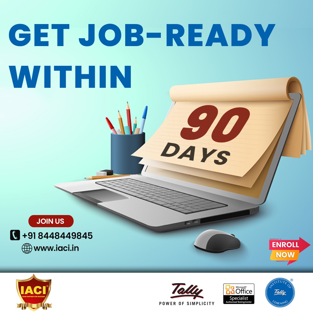 iaci_nc's tweet photo. Get job-ready within “90 days”
Grab this opportunity to start your training for the certified tally course.
For more information +91 8448449845 Or
Visit- https://t.co/54SawmYJpH
#IACI #TallyCertification #Tallycourse #GSTusingtallyERP9 #Free #Democlass #iaciinstitute https://t.co/o4MqbkA0vj