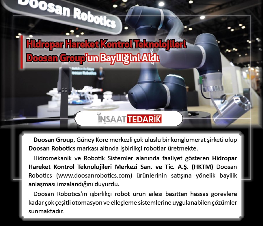 insaattedarik_'s tweet image. #hktm #doosanrobotics #hidropar