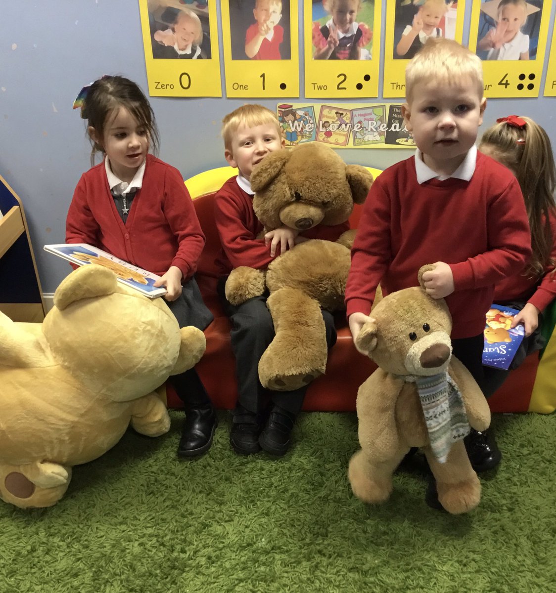 NurseryOPS's tweet photo. This week in Nursery we are learning about bears! We are reading about them and talking about them! #bisforbear https://t.co/NCOjlFCIMo