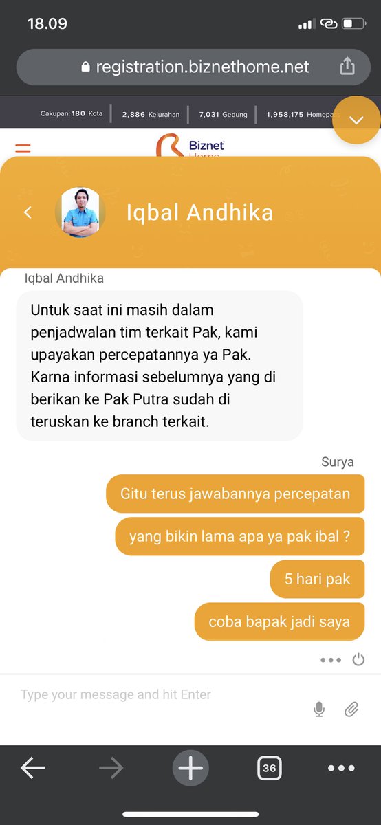 madekesss's tweet photo. Hey @BiznetHome , pelayanan anda sampah. Udah 5 hari wifi mati ga ada teknisi yang dateng sama sekali.
Jawabannya template "kami upayakan percepatannya" BERAAAAKKKKK https://t.co/wTyZ4zZyzG