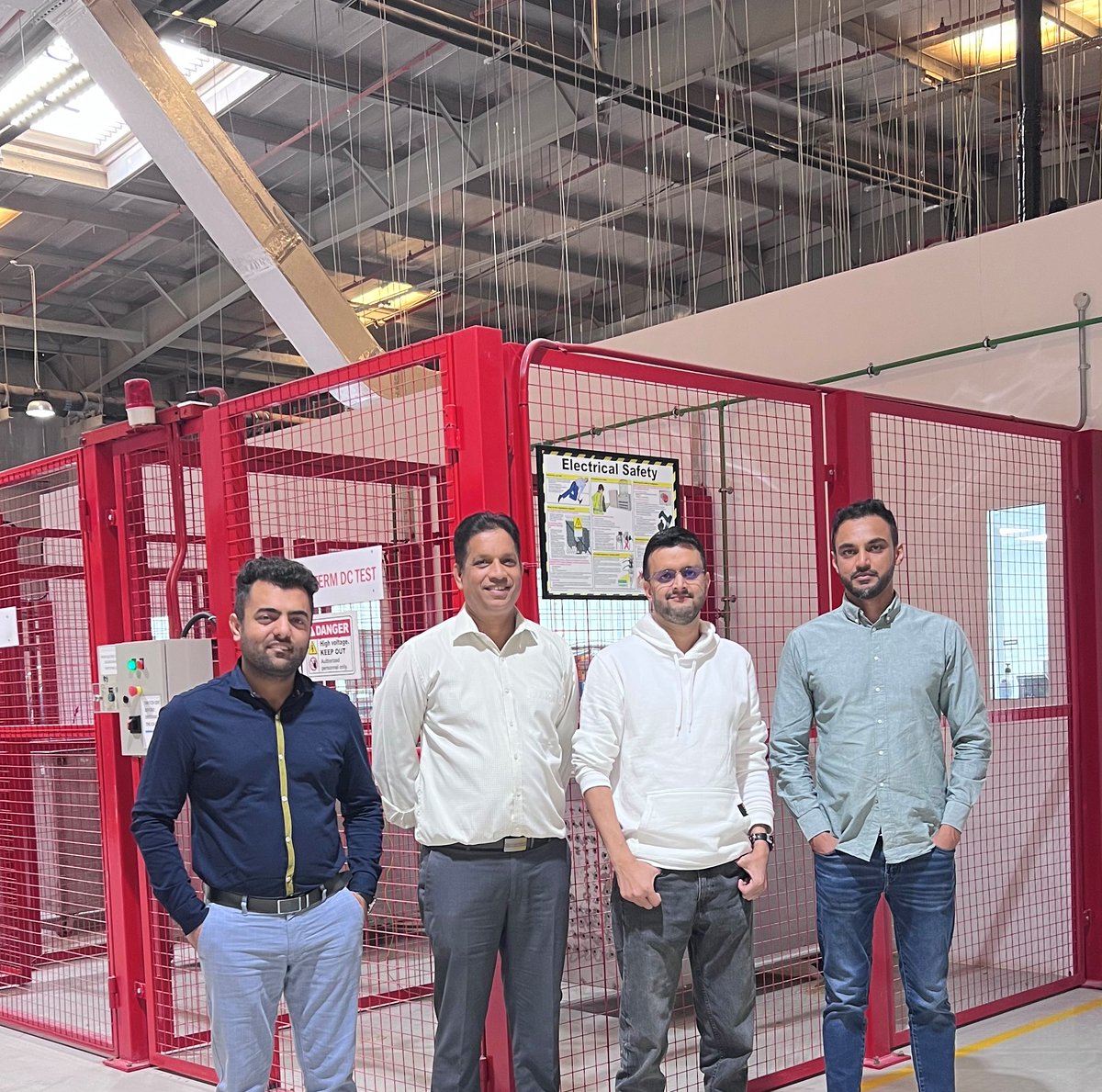BASECCables's tweet photo. Mr. Raghavendra from #LappGroup visited the #BASEC Middle East office on 5th January 2023 for a brief discussion on BASEC testing &amp; certification services and a tour of the BASEC Labs. https://t.co/3lU6fitUxm