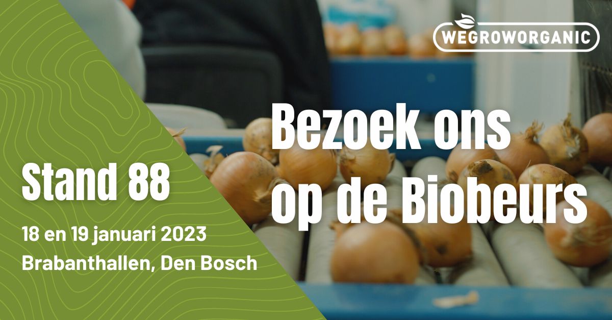 18 &amp; 19 januari staat <a href="/WeGrowOrganic/">WeGrowOrganic</a>  op de #Biobeurs in Den Bosch. Bezoek ons op stand 88 en ontdek een nieuw en uniek korte keten concept waardoor er weer brood op de plank komt! #Cliffhanger #Organic #LetsGrowTogether #SupplyChain