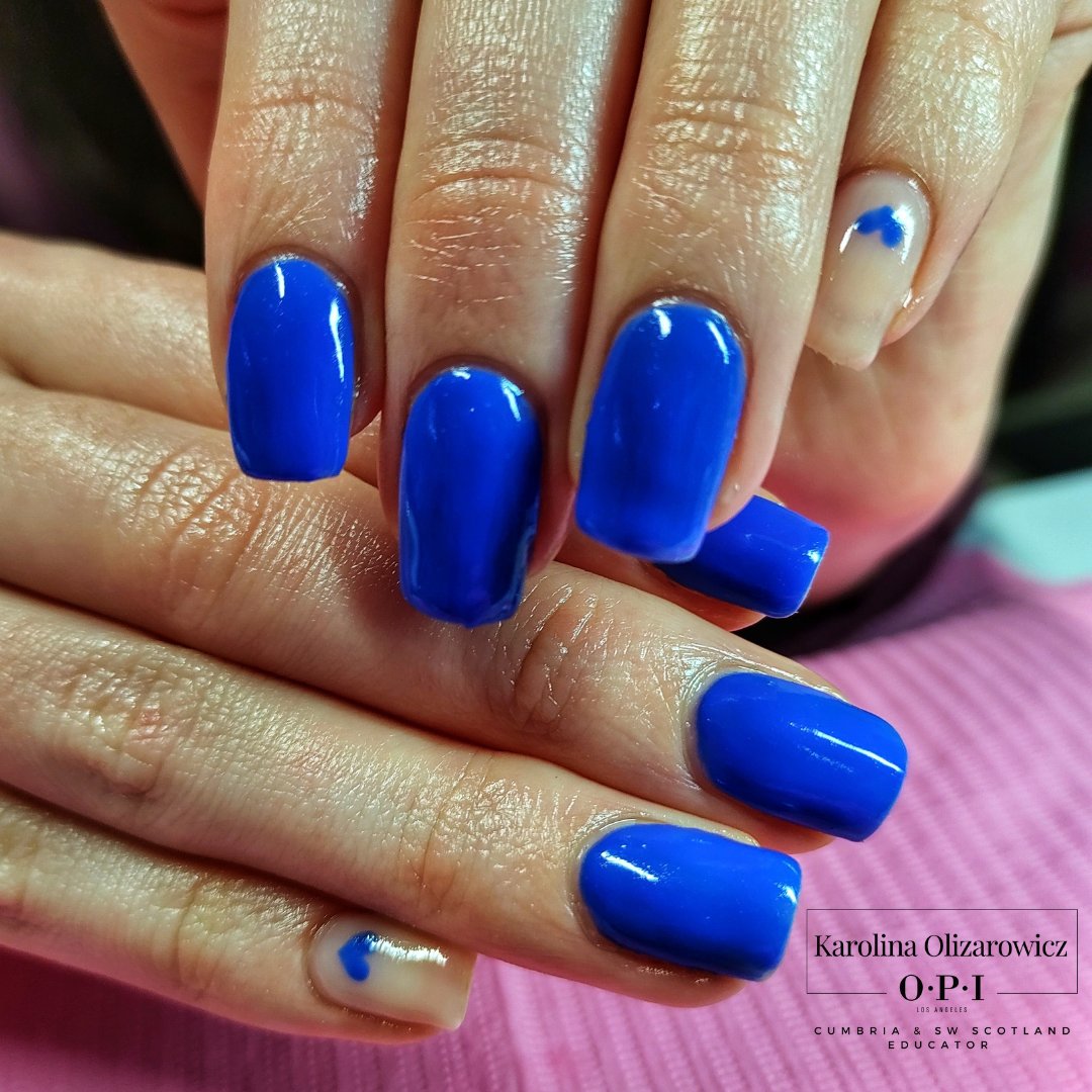 OPI GelColors: Ring in a blue year & Put it in neutral 💅🥰

#BlueMonday #BlueMonday2023 #OPInails #OPIobsessed #nails #trending #aesthetic #blue