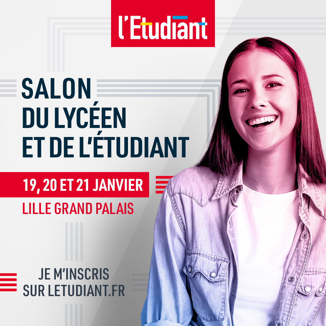 [J-4] L’Institut Supérieur d’Ostéopathie de Lille au salon de <a href="/letudiant/">l'Etudiant</a> !

Retrouvez-nous les 19, 20 et 21 janvier à Lille Grand Palais sur le stand n°S24. 
Recevez votre invitation gratuite 👉 bit.ly/BREVE-SAL-LILL…

#ostéopathie #lycéens #étudiants #salonletudiant