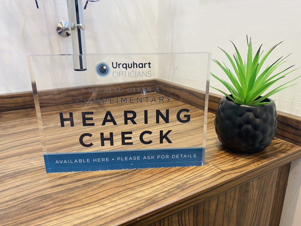 We’re delighted to now offer hearing care at our practices! You can now have a full hearing assessment, choose from a range of hearing aids &amp; book wax removal appointments with us 🤓👍 

Find out more over on our blog👂🏻
urquhart-opticians.co.uk/our-blog/gener…