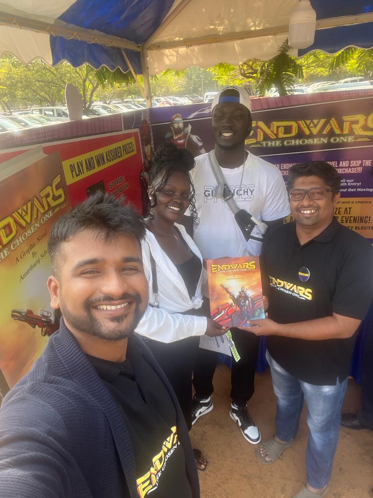 Endwars_comics's tweet photo. A copy of our first graphic novel, Endwars, well-crafted by our concept designer Saurabh Chavan and proudly presented by our articulated writer Mr. Victor Jayaraj, has been gaining a significant amount of global acclaim.

#endwars #angelo #commanderstone #comic #global https://t.co/kv5KIJj7Ch