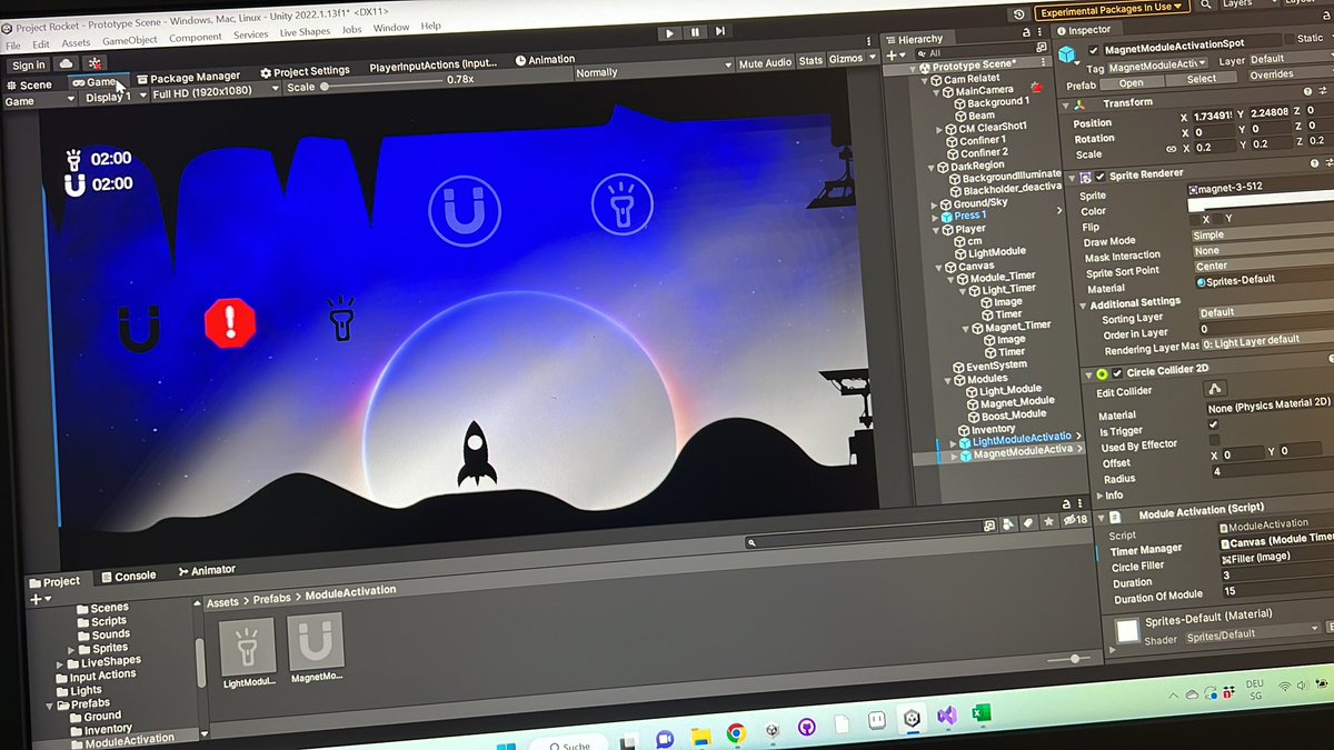 TothGamesMike's tweet photo. Experimenting with systems for the new game. Hopefully coming in February 😁 Stay tuned #IndieGameDev #tothgames #PlayStation4 #trophyhunter #trophyhunting #playstationplatinum https://t.co/bB9dDhcj4c