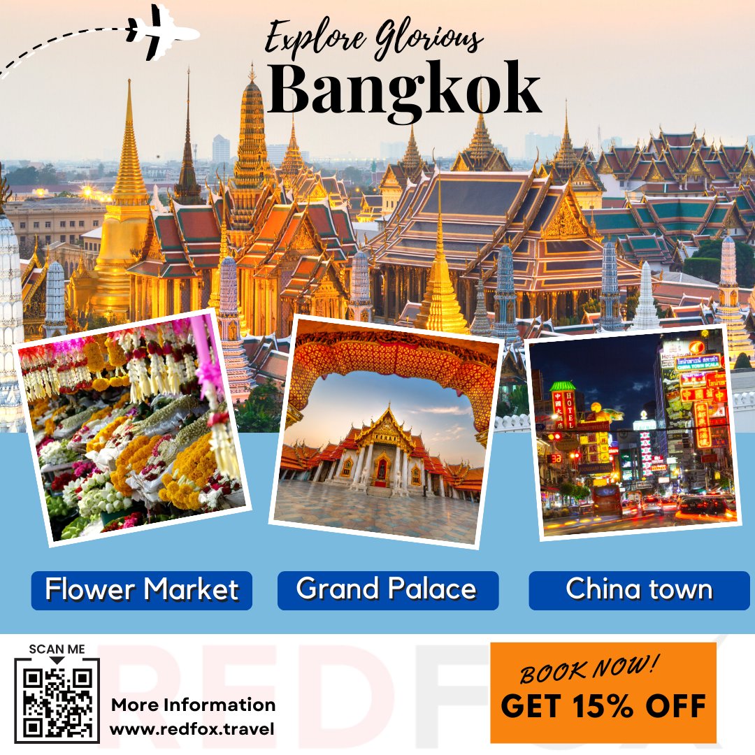 EventsRedfox's tweet photo. Lovely one-day tour to flower market, grand palace and china town.
A Seamless Xperience
https://t.co/kzNIdZwXuC
#grandpalace #chinatown #flowermarket #bangkok #thailand #redfox #tourplan #daytours #travelasia https://t.co/jsVJ4vZG65
