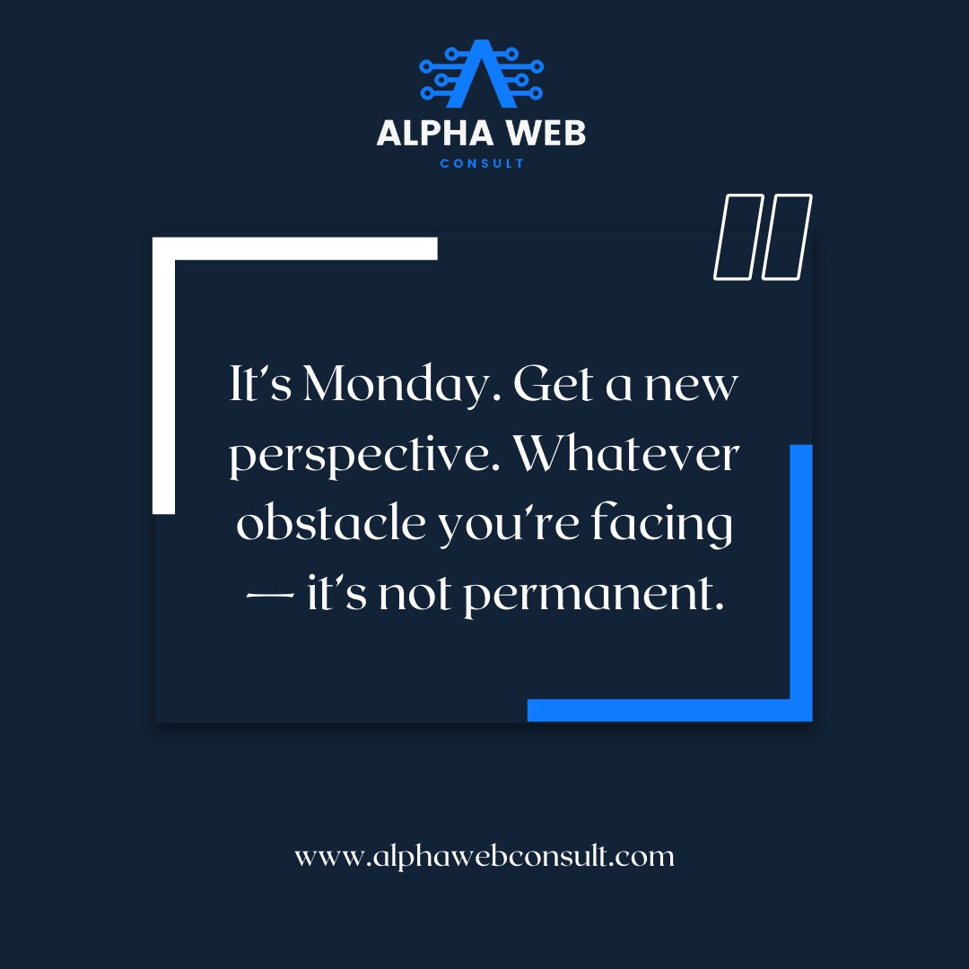 alphawebconsult's tweet photo. We wish you a wonderful week ahead. https://t.co/YhRqIiBwCW