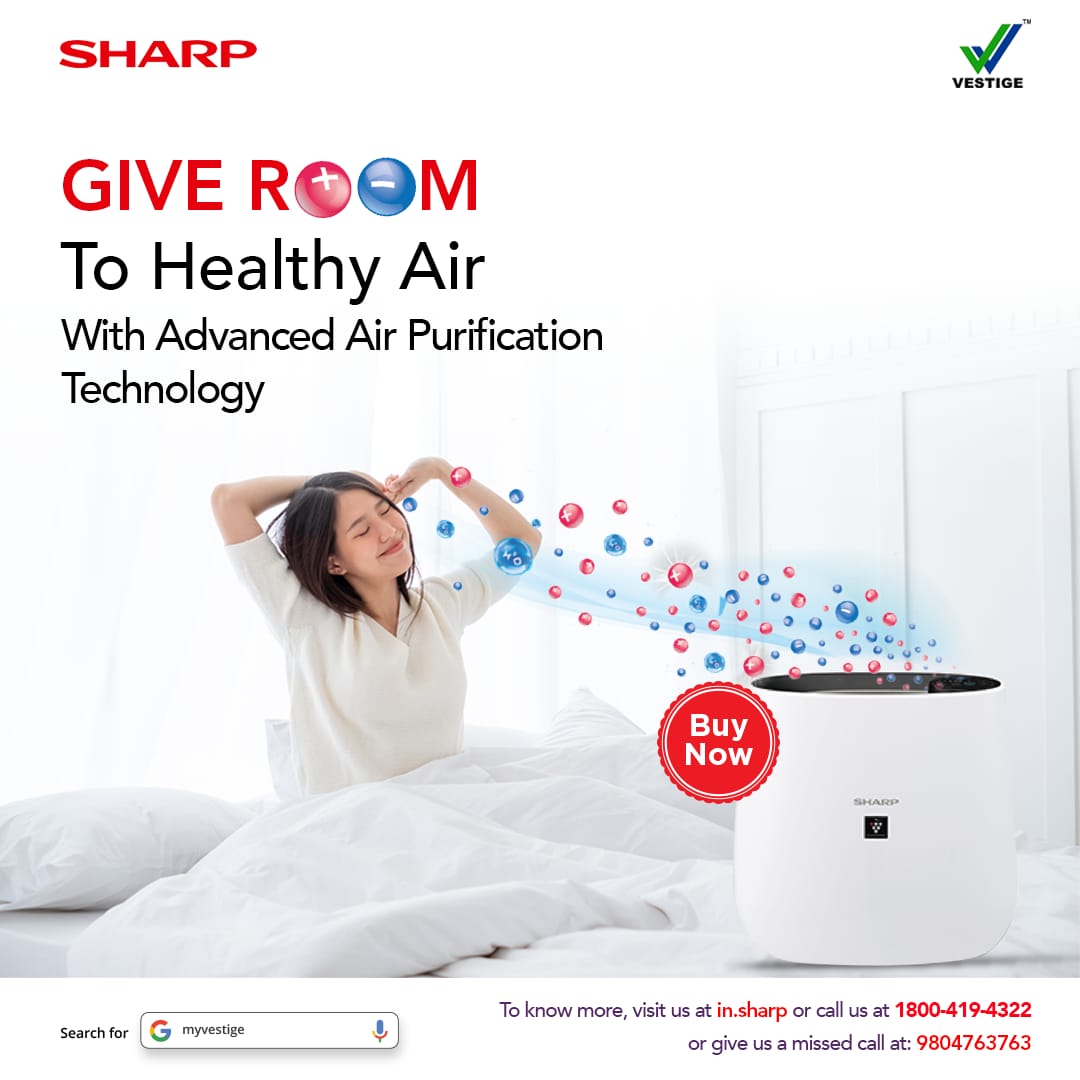 vestigemkt's tweet photo. Thereβs no room for polluted air when you have Sharp Air Purifier at your home.
Get one today.
#WishYouWellth #sharpairpurifier #advancedtechnology #healthylifestyle #buynow https://t.co/PoyTw0LjXw