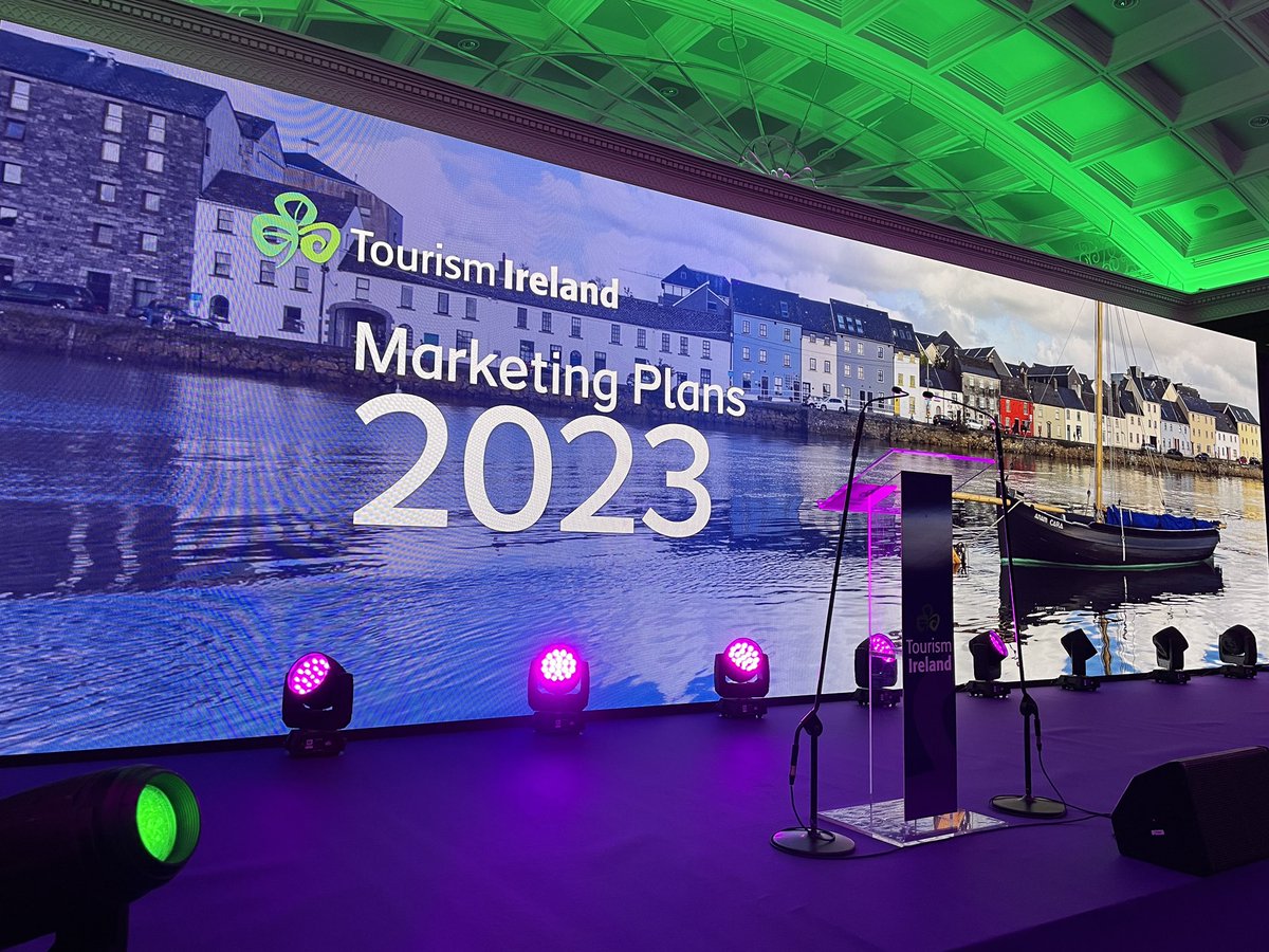 So excited to be here with <a href="/TourismIreland/">Tourism Ireland</a> to prep for a year of success 💪🏼#TI2023