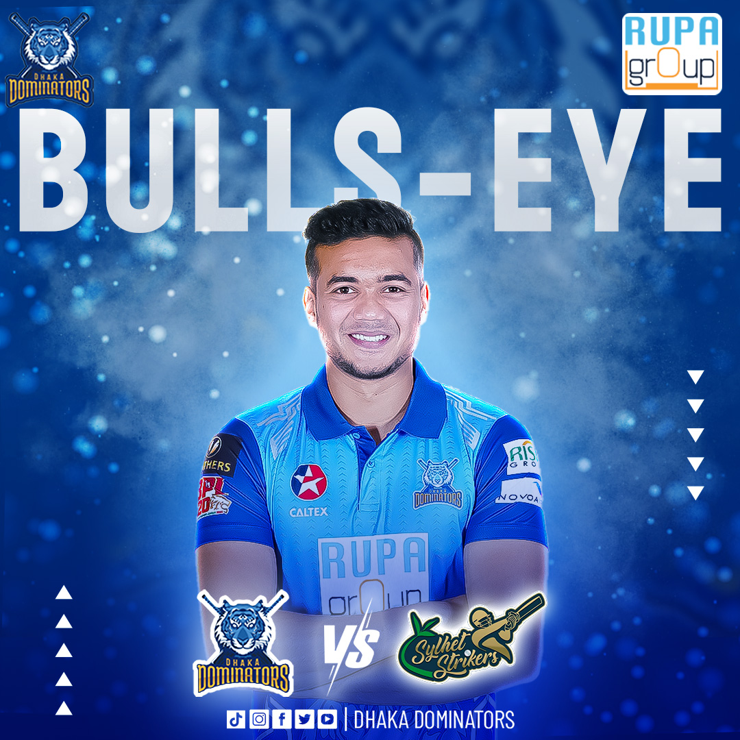 DominatorsDhaka's tweet photo. What a ball, right in the block-hole by Tasking 👀
Taskin Ahmed
#dhakadominators #bpl2023 #DDvsSS #letsdominate https://t.co/0dM2AFFitv