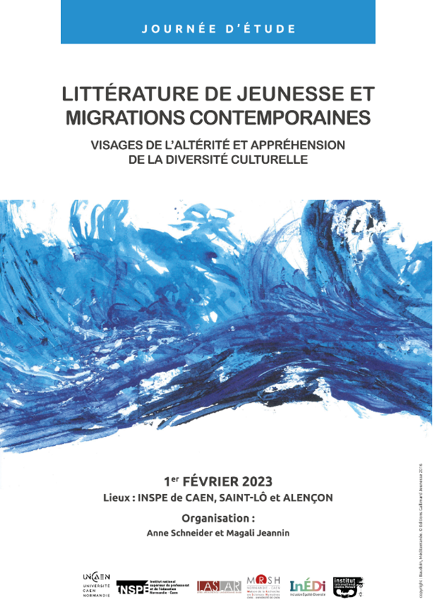 BibEduc's tweet photo. 📌Journée d'Etude
📚Littérature de Jeunesse et migrations contemporaines : visages de l'altérité et appréhension de la diversité culturelle organisé par Anne Schneider #LASLAR et @magali_jeannin 
📆1er février 
📍  #Inspe @Universite_Caen  
👉Programme > https://t.co/p71Ft0b6iW https://t.co/8yYuzeUzpO