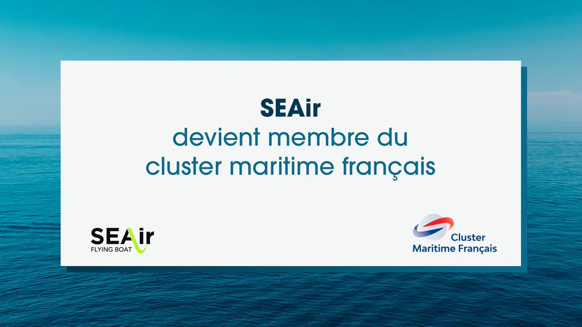 Bienvenue à <a href="/SEAirFrance/">SEAir 🇫🇷</a>, nouveau membre du <a href="/ClusterMaritime/">Cluster Maritime Français</a>.
SEAir est un bureau d’études spécialisé dans le design et la mise en œuvre des hydrofoils, intervenant très amont sur les projets de navires de nouvelle génération.
