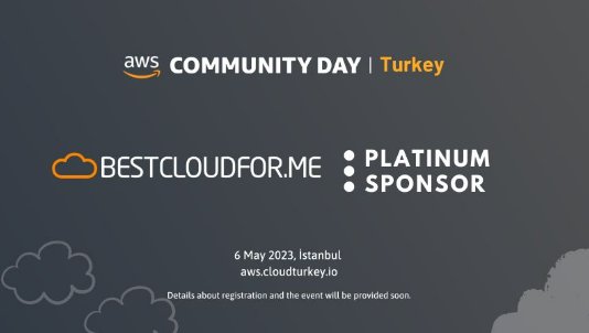 bestcloudforme's tweet photo. #AWS Community Day Türkiye etkinliğine platinum sponsor olduğumuzu duyurmaktan gurur duyuyoruz! 🚀
AWS topluluğunun bir parçası ve destekçisi olmak bizim için mutluluk verici.🤩
#aws #amazon #cloud #bcfm #bestcloudforme #awscloud #AWSCommunityDayTürkiye #community https://t.co/D2aKelaH6t