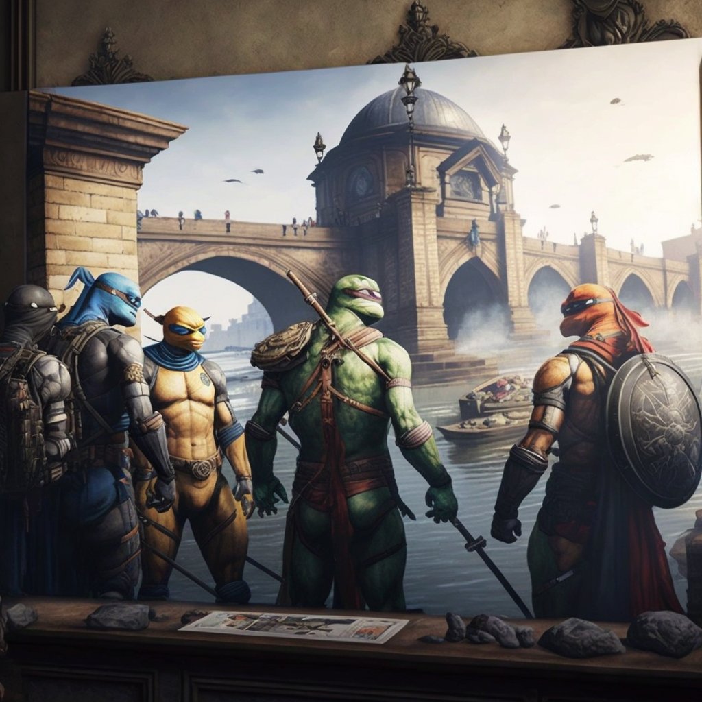 melloed's tweet photo. Mountains and a few majestic structures 

TMNT tour India 

Created with ai https://t.co/1AAM85xpmK