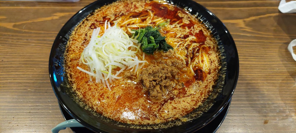 ご飯が欲しくなる担々麺でした。また来よう 