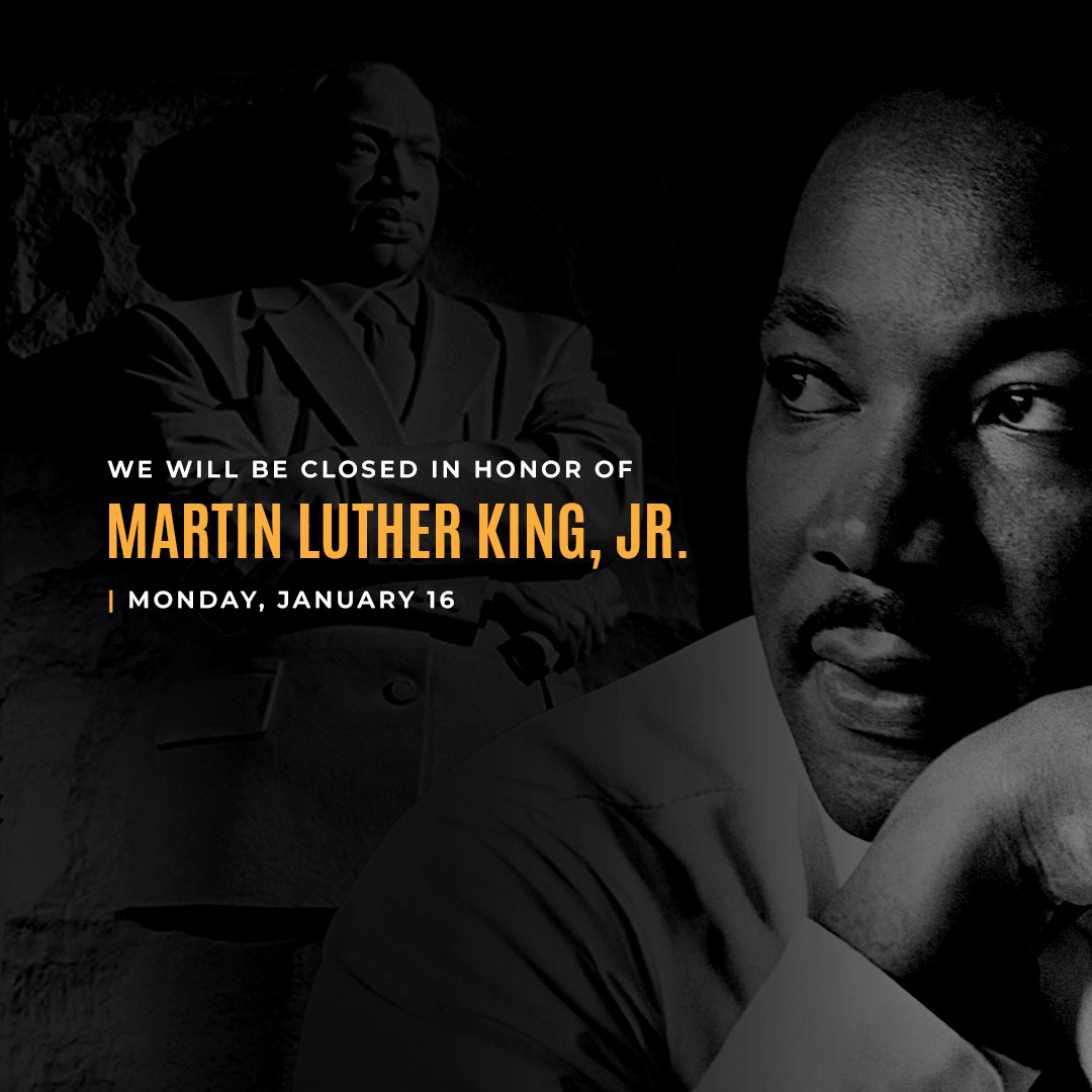 Temple College campuses and offices are closed in observance of Martin Luther King Day. 

Campuses will open tomorrow, Jan. 17, for the first day of spring classes.