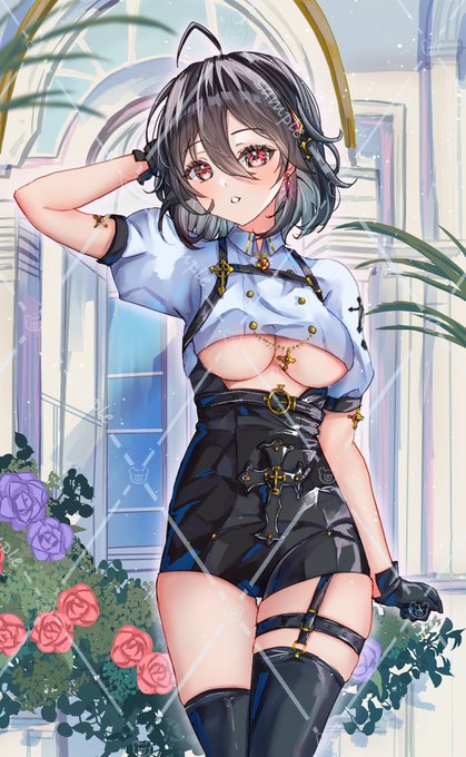 #skeb
skeb納品させて頂きました〜🙏🙏衣装がセクシーすぎる(*'') 