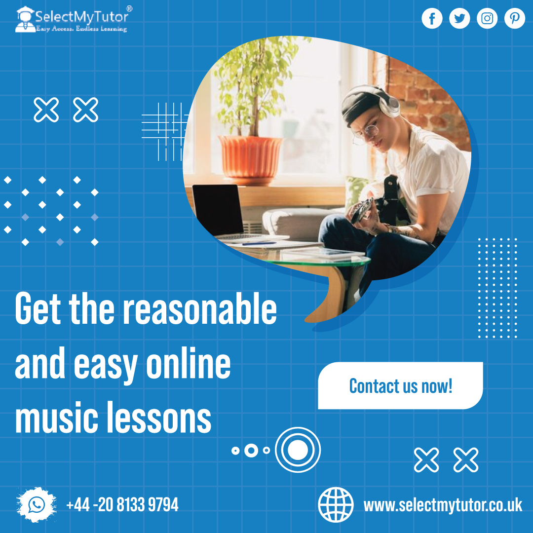 From thousands of experienced online music tutors around the world, choose your perfect tutor.
Explore: selectmytutor.co.uk/subject/music.…
.
Enquire now
:- (+44) 20 8133 9794
:- contact@selectmytutor.co.uk

#theatreclasses #musicaltheatreclasses #dramaclasses