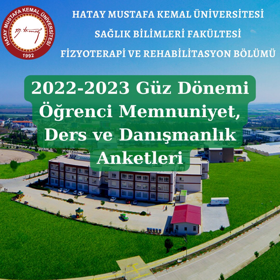 Hmkusbfftr's tweet photo. 2022-2023 eğitim öğretim yılı güz dönemine ait memnuniyet, ders ve danışman değerlendirme anketleri temsilciler aracılığıyla öğrencilerimize gönderilmiştir. @hmkusbf @mkuniv https://t.co/bD788F2MUZ