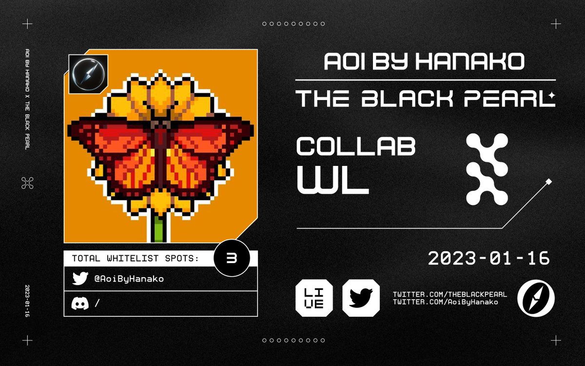 𝗧𝗕𝗣 𝘅 𝗔𝗼𝗶𝗕𝘆𝗛𝗮𝗻𝗮𝗸𝗼

✔️𝗔𝗼𝗶𝗕𝘆𝗛𝗮𝗻𝗮𝗸𝗼 𝗪𝗟 𝘅 𝟯

● Follow 
<a href="/AoiByHanako/">Aoi By Hanako</a>  + <a href="/TBPGiveaways/">The Black Pearl ⚫ | TBP Giveaways</a> + <a href="/TheBlackPear1_/">The Black Pearl ⚫ | TBP Official</a>
● Like + RT + Tag 3 friends

24H